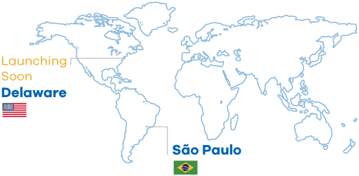 Map, currently runnng in Sao Paulo,Brazil and lauching soon in Delaware, USA