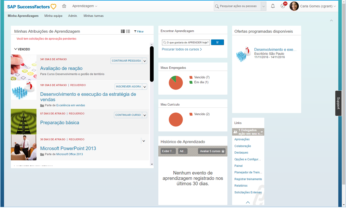 SAP Success Factors learning