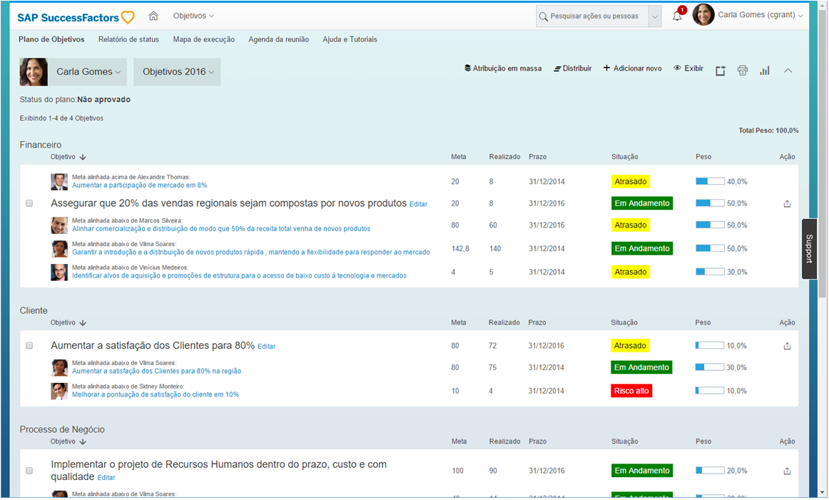 SAP Success Factors performance